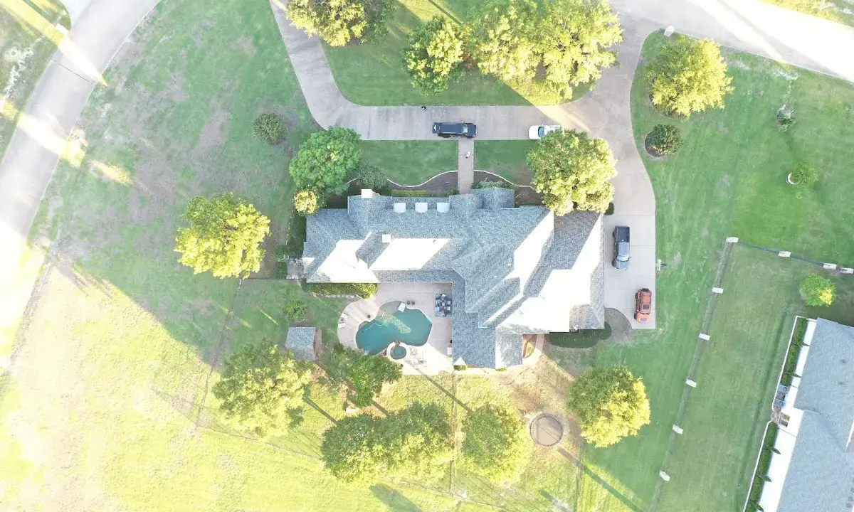 New shingle roof installation on a home in Tequesta